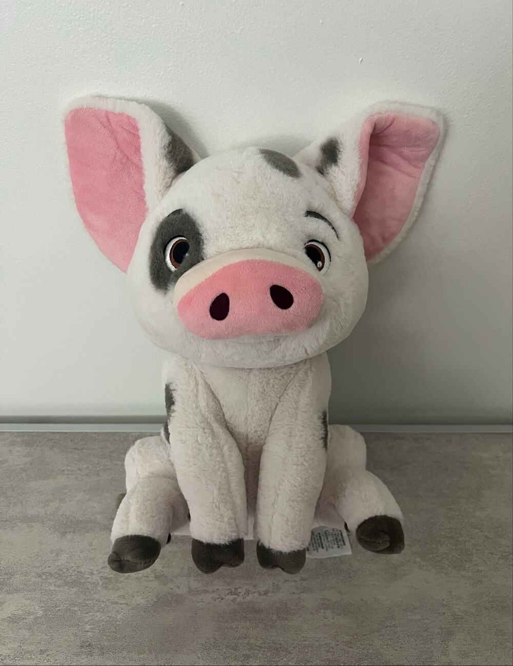 Disney Store Moana Pua Pig Large Plush 13" Stuffed Animal Plush Authentic